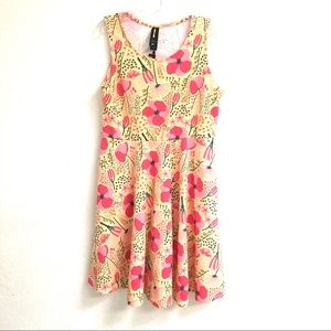 NWT Agnes&Dora Fisher fullbloom sleeveless dress L
